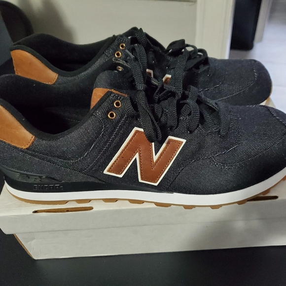 black brown new balance 574